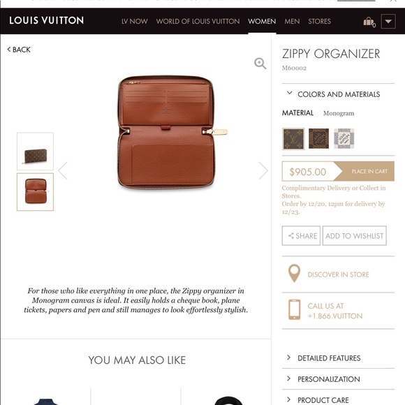 Louis Vuitton zippy organizer wallet - Picture 6 of 7